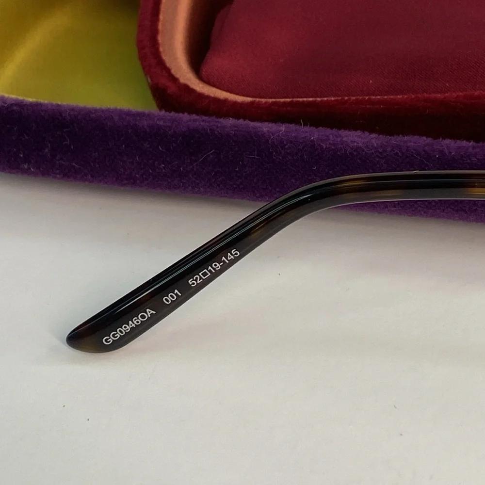 Gucci Metal Oversized GG0946O 001 Eyeglasses